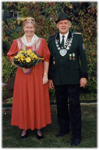 Königspaar von 1999: Karl I. und Hildegard II.